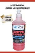Velvox Lastik Parlatma Jeli 500 ML (Yoğun Kıvam) + Sünger Hediye, lastik parlatıcı, lastik temizleme - 1