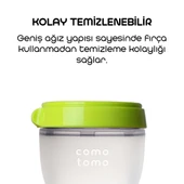 Comotomo Antikolik Silikon Biberon 250 Ml 3-6 Ay Yeşil - 5