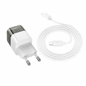 HOCO C131A Platinum PD30W+QC3.0 Girişli Hızlı Şarj Başlığı Ve Type-C To iPhone Lightning Kablo (Siyah) - 3