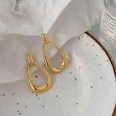 Elegant Fransız Damla Küpeler Klasik Tarz Günlük Giyim ve Özel Kadınlar için İdeal Hediye - 4