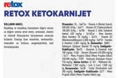 Hs Tarım Retox Ketocarnijet 20 Kg. Doğum Öncesi ve Sonrası thumbnail 2