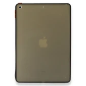 iPad Air 3 10.5 inc Uyumlu Montreal Seri Silikon Tablet Kılıfı (Siyah) - 1