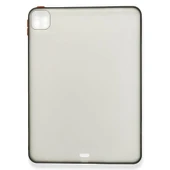iPad Pro 11 inch (2022-2021-2020-2018) Uyumlu Montreal Seri Silikon Tablet Kılıfı (Siyah) - 1