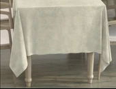 Açık Taş Rengi Dikdörtgen, Kadife Dokulu, Dertsiz, Masa Örtüsü - 2