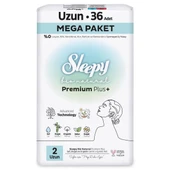 Sleepy Bio Natural Premium Plus Mega Uzun Ped 36 Adet - 2