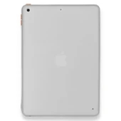iPad Air 3 10.5 inc Uyumlu Montreal Seri Silikon Tablet Kılıfı (Beyaz) - 1