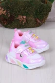 Vicco 346.B25Y.177 Pembe Gelato Hafif Rahat Işıklı Kız Çocuk Ayakkabı thumbnail 1