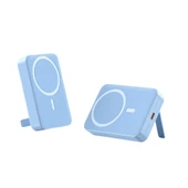 Nettech NT-PW32 15W + 20W PD 10000 MAh Magsafe Powerbank (Mavi) - 1