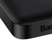 Baseus Bipow 15W Hızlı Şarj 10000 mAh LED Göstergeli Powerbank (Siyah) - 4