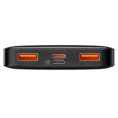 Baseus Bipow 20W Hızlı Şarj 10000 mAh LED Göstergeli Powerbank (Siyah) - 4