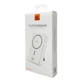 Nettech NT-PW38 15W 10000 MAh Magsafe Powerbank (Beyaz) - 4