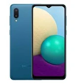 Samsung Galaxy A02 32  GB Siyah  MAVİ - 1
