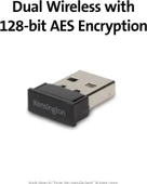 Kensington Pro Fit Ergonomik Kablosuz Klavye (K75406US) - 4