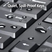 Kensington Pro Fit Ergonomik Kablosuz Klavye (K75406US) - 5