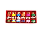 Mini Ahşap 6'lı Atli Karinca - 1