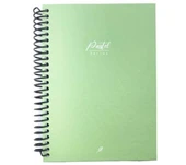 Dilman Pastel Color Spiralli Defter Çizgili 120 Yaprak 16X22 Farklı Renk - 2 adet - 1