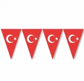 Üçgen Flama Sıralı Bayrak - 4 paket - 1