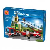 Lego Wange Fire Bridge 3625 İtfaiye Tırı - 1