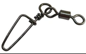 Hokkaido 30 Adet 10 Numara,8 Kg Çeker,Nikel Kaplamalı Klipsli Fırdöndü,(Rolling Swivel Coastlock Snap). - 4