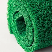 Kıvırcık Kapı Önü Dış Mekan Paspas / Kalınlık : 14 mm. / En : 1.20 M. - Boy : 3 Metre / Yeşil thumbnail 1