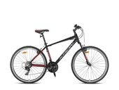 Kron Tx 75 - 28inç  Trekking Lady - 17 - 21 Vites - Mekanik Disk Fren - Siyah-Füme/Kırmızı - 1