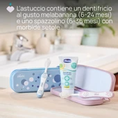 Nessiworld  Chicco Diş Fırçası Seti 6+ Ay Blue - 4