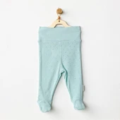 Nessiworld   AC24706 Jacquard Patikli Bebek Pantolon Green - 1