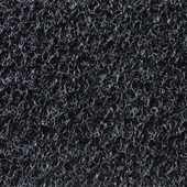 Kıvırcık Kapı Önü Dış Mekan Paspas / Kalınlık : 14 mm. / En : 1.20 M. - Boy : 5 Metre / Siyah thumbnail 3