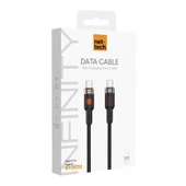 Nettech NT-DC32 60W Plastik 100 Cm Type-C To Type-C Şarj ve Data Kablosu (Siyah) thumbnail 2