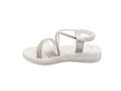 Ventes 58157Z Taş Şeritli Bilekten Lastikli 3cm Topuk Boyu Günlük Kadın Şık Sandalet - 2