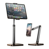 RTAKO 911 Yüksekliği Ayarlanabilir Telefon ve Tablet Standı (Gri) - 1