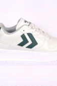 Hummel 900725-9208 HML KAYNO Bağcıklı Ortapedi Taban Deri Beyaz-Yeşil Kadın Spor Ayakkabı - 2