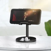 KUULAA K2 Aynalı Cep Telefonu Ve Tablet Masaüstü Standı Tutucu (Siyah) - 3