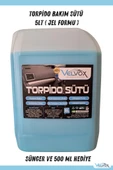 Torpido Bakım Sütü 5 LT (JEL FORMU) + 500 ml ve Sünger Hediye, Torpido Temizleyici, Torpido Bakım - 1