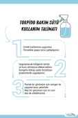 Torpido Bakım Sütü 1000 ml (JEL FORMU) Uygulama Süngeri Hediye, Torpido Temizleyici, Torpido Bakım - 5