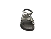 Ventes 58157Z Taş Şeritli Bilekten Lastikli 3cm Topuk Boyu Günlük Kadın Şık Sandalet - 7