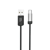 Nettech NT-DC48 3A Plastik 100 Cm Type-C Şarj ve Data Kablosu (Siyah) - 1