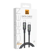 Nettech NT-DC40 60W Plastik 100 Cm Type-C To Type-C Şarj ve Data Kablosu (Siyah) thumbnail 2
