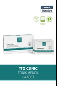 TTO CLINIC Tonik Mendil Pratik Kullanım Çay Ağacı Yağ Yabani İğde Yağ Aloe Vera - 1