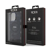 TUMI iPhone 15 Pro Max Kılıf TUMI Orjinal Lisanslı M-safe Şarj Özellikli PC TPU Çift Katmanlı Kamuflaj Desenli Kapak - 10
