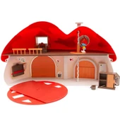 Sesli Şirinler İtfaiye İstasyonu Seti - 1