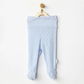Nessiworld   AC24706 Jacquard Patikli Bebek Pantolon Blue - 1
