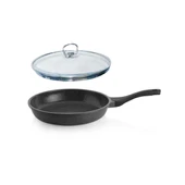 Schafer Stark 28 CM Döküm Tava Cam Kapaklı thumbnail 1