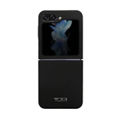 TUMI Galaxy Z Flip 5 Kılıf TUMI Liquid Silikon Metal Logo Dizayn Orjinal Lisanslı Kapak - 3