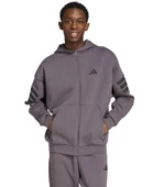 Adidas M FI 3S FZ Sweatshirt Jacket Erkek Eşofman Üstü - 1