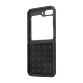TUMI Galaxy Z Flip 5 Kılıf TUMI Liquid Silikon Metal Logo Dizayn Orjinal Lisanslı Kapak - 4