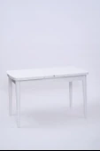 Nehir Alfa Banklı Lak Panel Açılır Mutfak Masa Takımı 75x130cm - 5