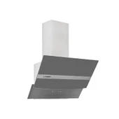 Lanova Gümüş 4406G01 - G17402-117 - E3130G6 5 Gözlü Gri Cam Ankastre Set - 4