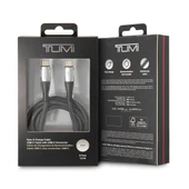 TUMI Hızlı Şarj Özellikli Naylon Örgü Tasarım Type-C To Type-C PD Kablo 1.5M - 4