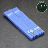 Köstek Hazır Takım - Fishack - Üç İğneli - Glow Boncuklu - 2'li thumbnail 1